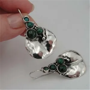 Hadar Designers Handmade Drop 925 Sterling Silver Eilat Earrings (H 2163/2663)