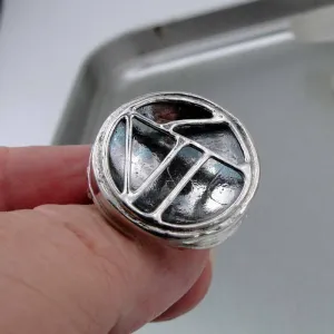 Hadar Designers Handmade Unique Wild 925 Sterling Silver Ring 6,7,8,9,10(H) LAST