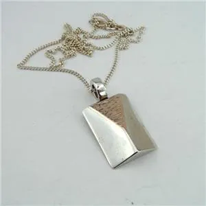 Hadar Designers Modern Handmade 9k Rose Gold Sterling Silver Pendant (SP)Last