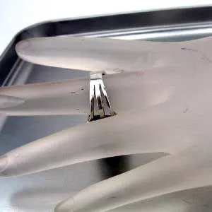 Hadar Designers Smokey Q Ring size 6.5, 7 Handmade 925 Sterling Silver (H) SALE
