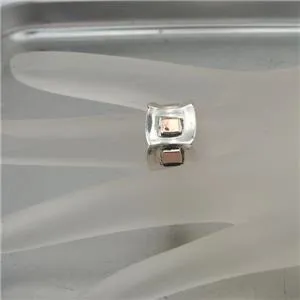 Hadar Designers Sterling Silver 9k Rose Gold Ring sz 7.5,8,8.5 Handmade Art (H)y