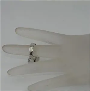 Hadar Designers Sterling Silver Blue Topaz MoP Ring 6,7,8,9 Handmade (as 024)8y