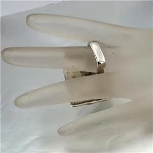 Hadar Designers Sterling Silver Opal Ring 6.5 Impressive Handmade (H 190) SALE