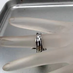 Hadar Designers The Lovers Handmade 925 Sterling Silver Ring 6.5,7,7.5,8 (H)SALE