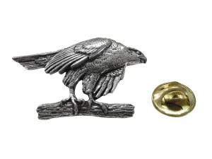 Hawk Bird Lapel Pin