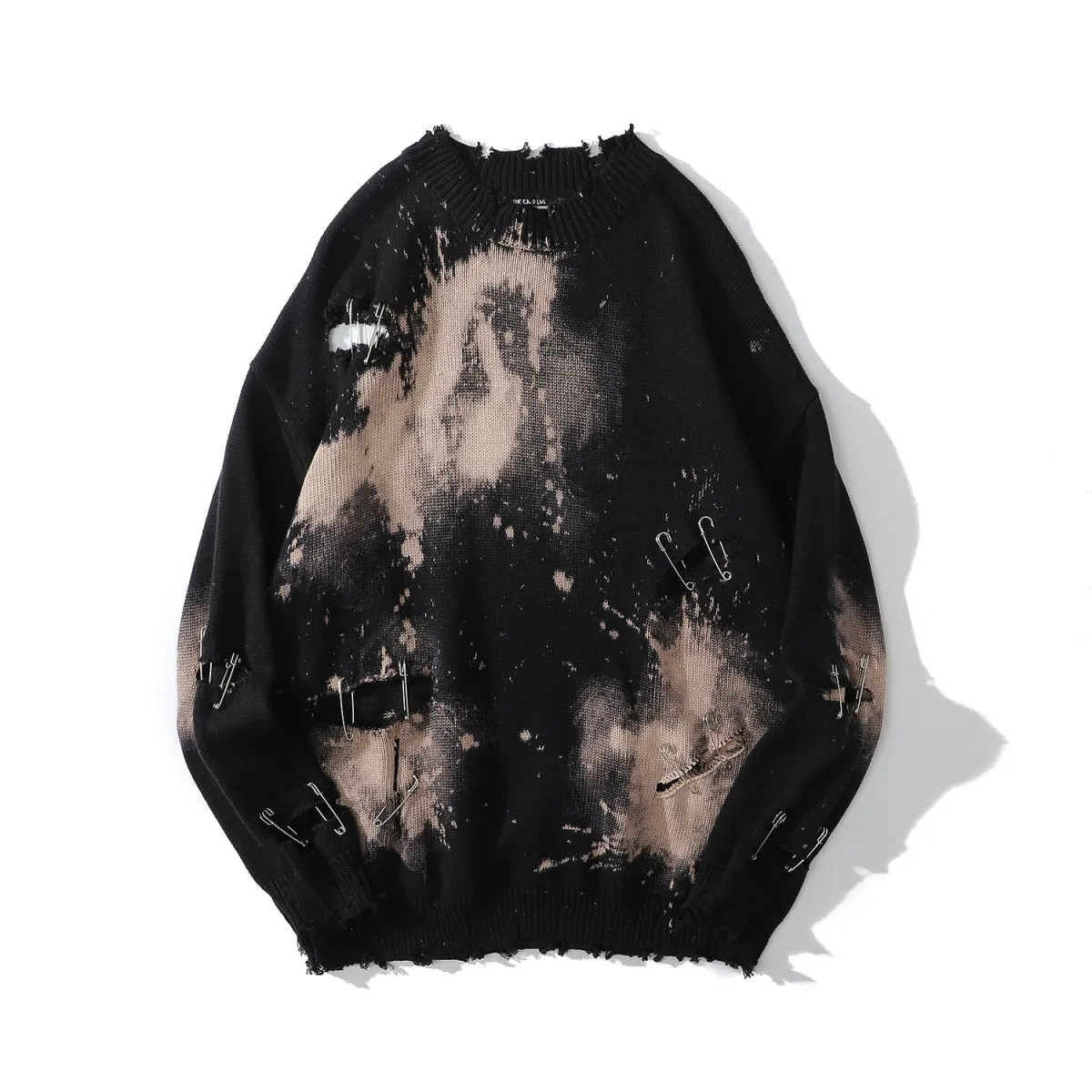 High Street Tie-dye Pins Sweater