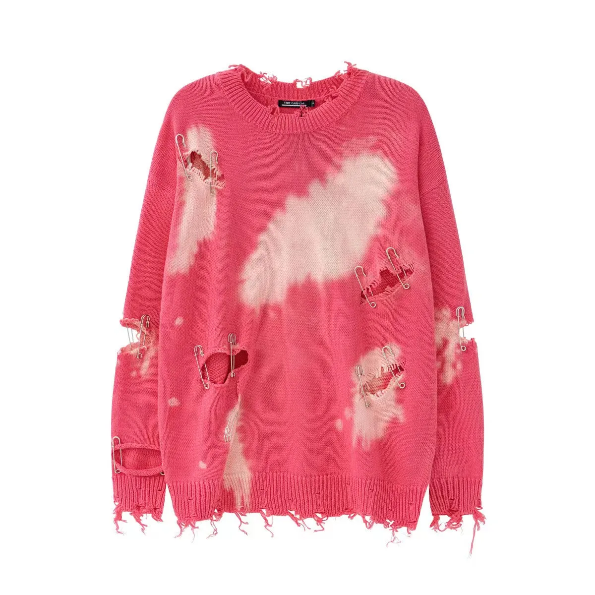 High Street Tie-dye Pins Sweater