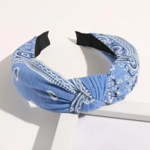 Himmelblau Bandana Haarreif