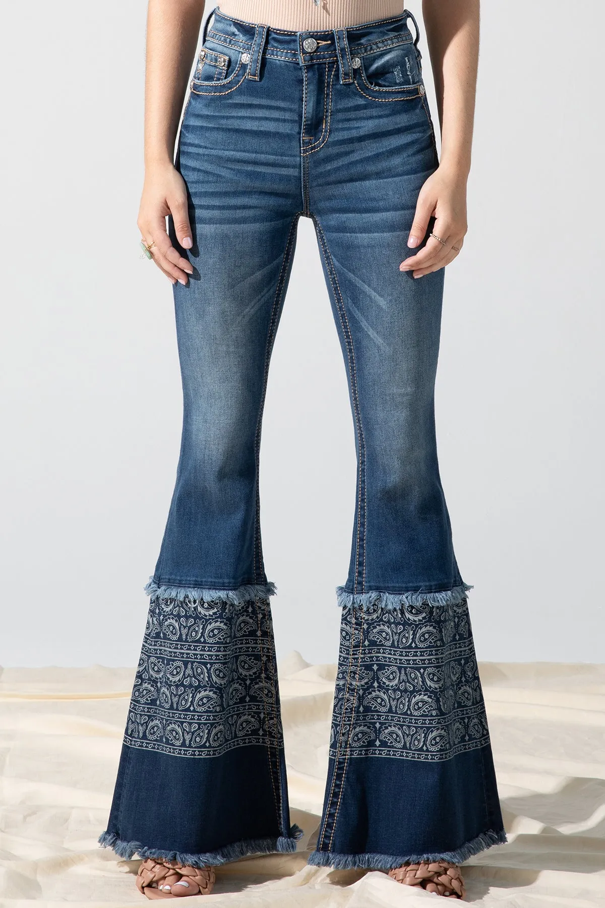 Its Retro Flare Jeans