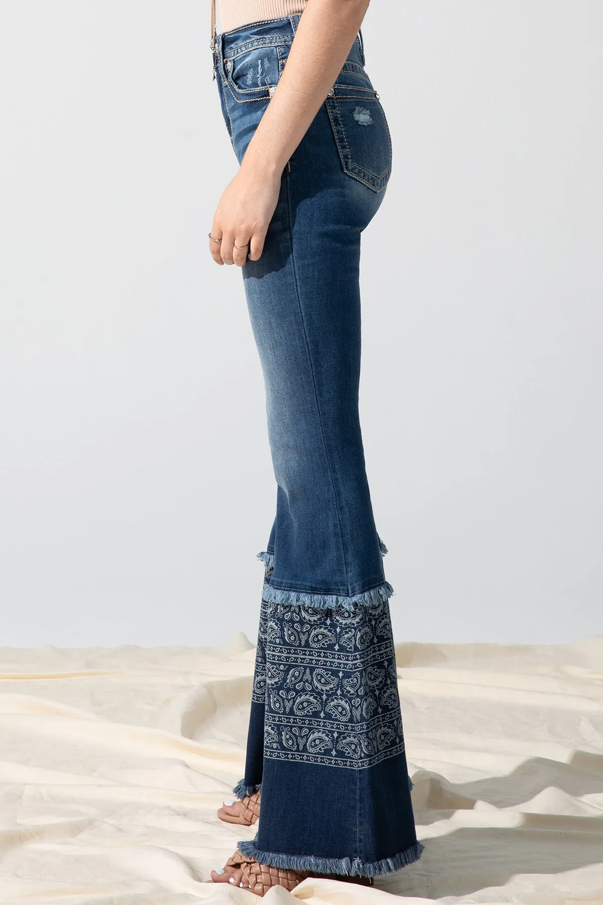 Its Retro Flare Jeans