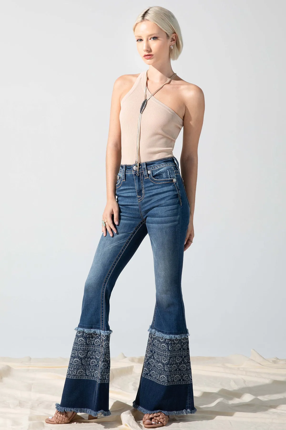 Its Retro Flare Jeans