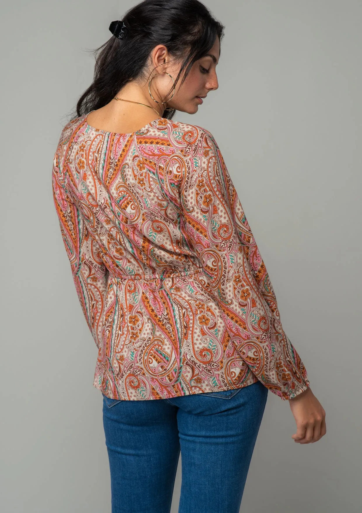 Ivy Tie Front Top
