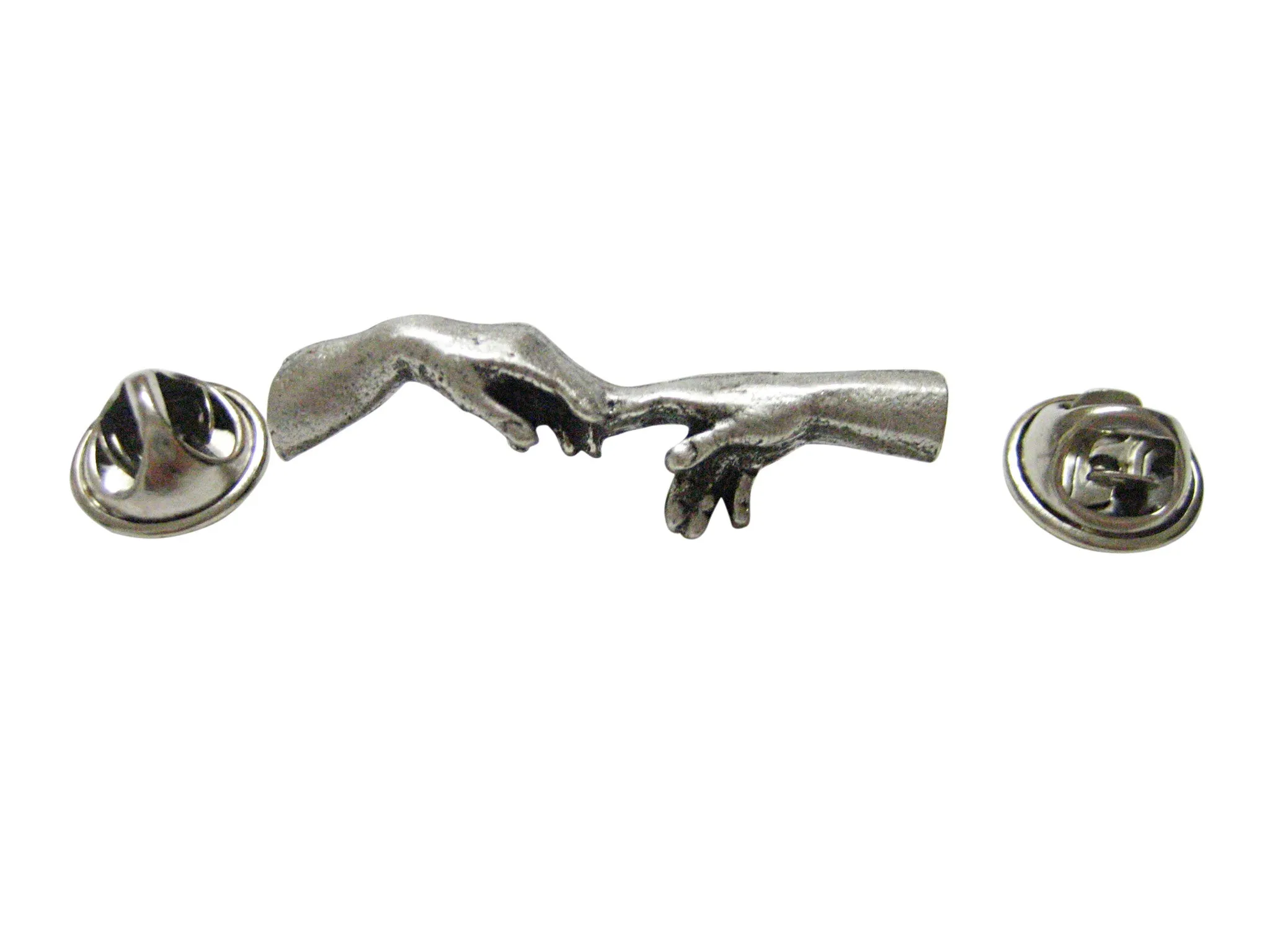 Joined Hands Lapel Pin