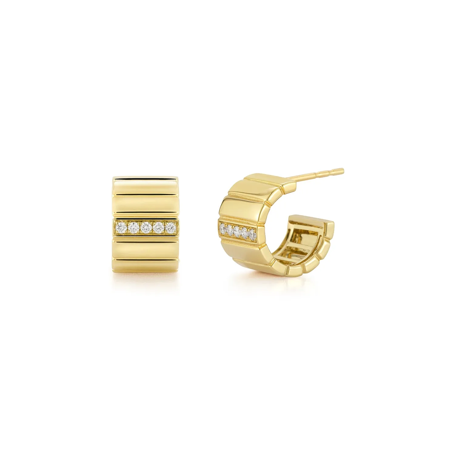 Kaia Huggie Earrings