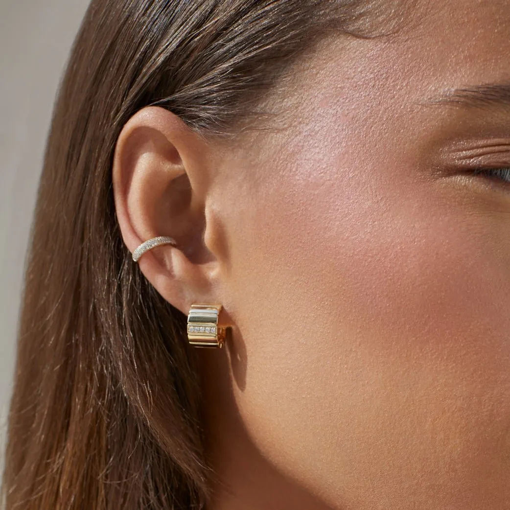 Kaia Huggie Earrings