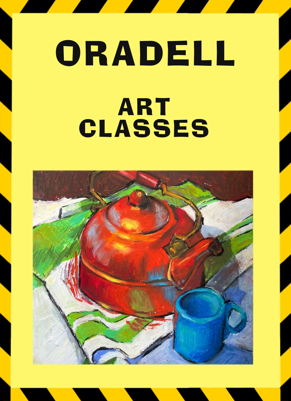 Kids Art Classes 2024-2025 ORADELL
