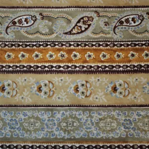 Koi Paisley & Stripes Brown