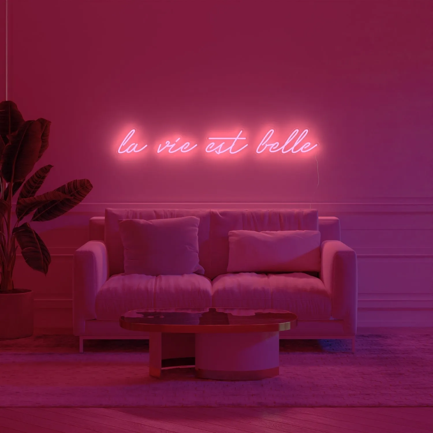 La vie est belle by Melissa - LED Neon Sign