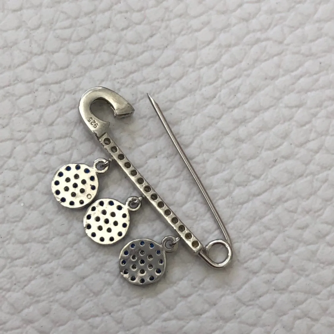 Large CZ Evil Eye Pins