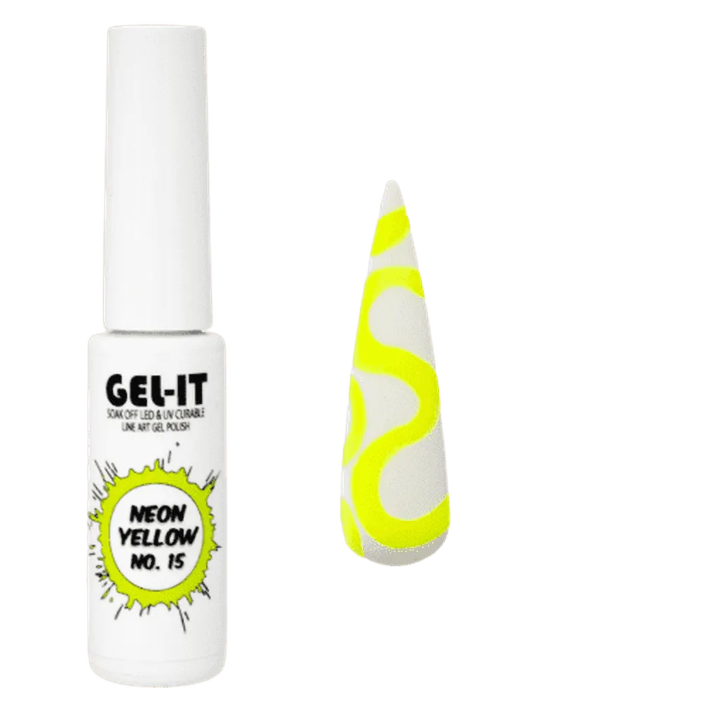 Line Art Gel 7ml - Neon Yellow