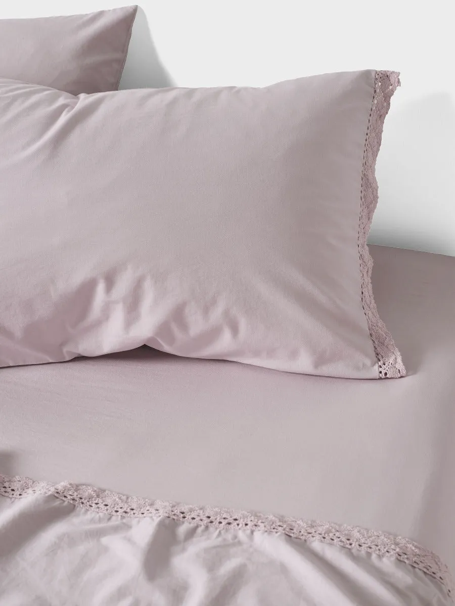 LINEN HOUSE MARION LAVENDER SHEET SET