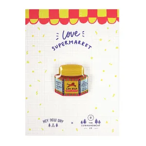 Lion Balm {LOVE SUPERMARKET Pins}