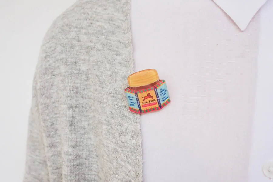Lion Balm {LOVE SUPERMARKET Pins}