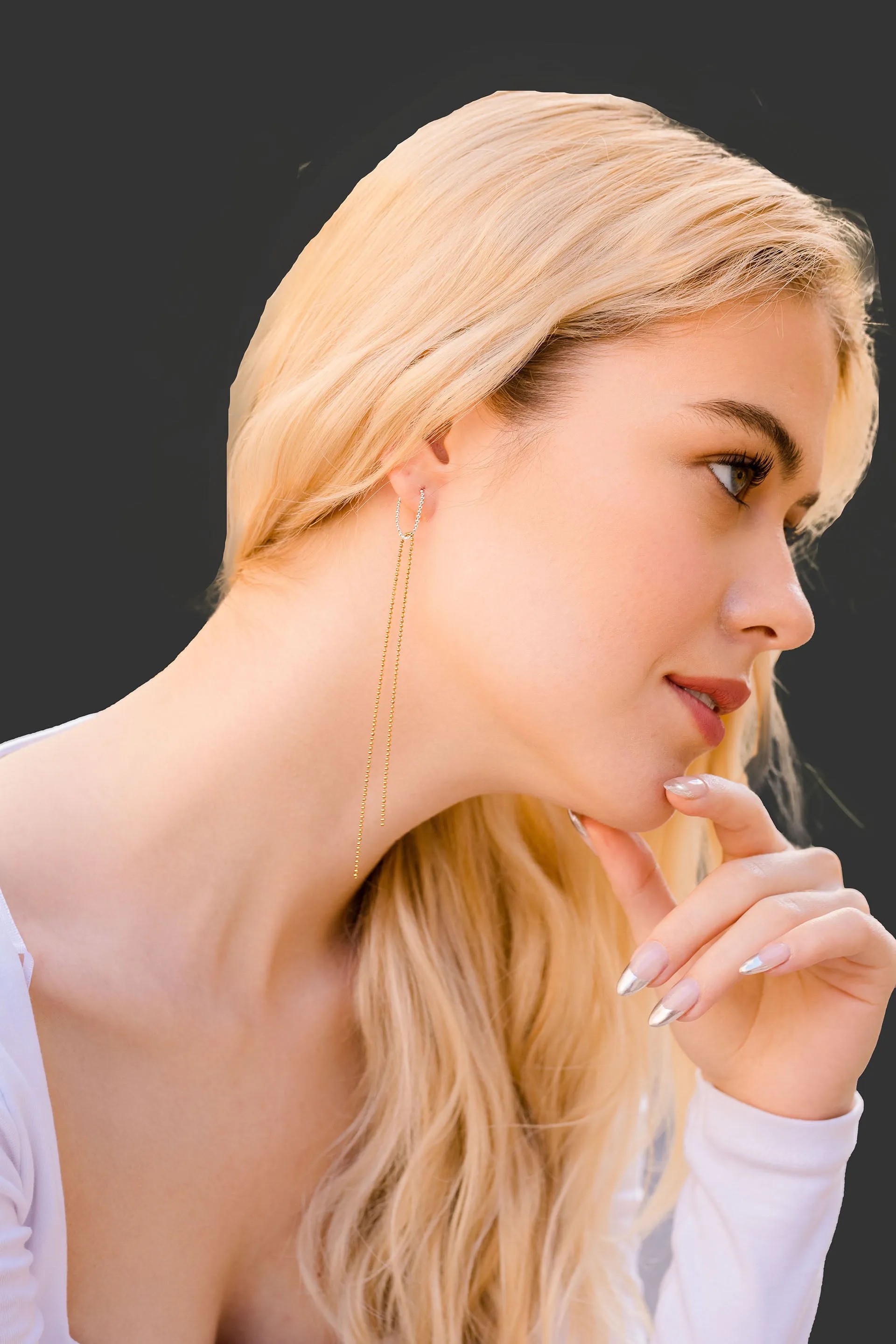 Long Drop Earrings