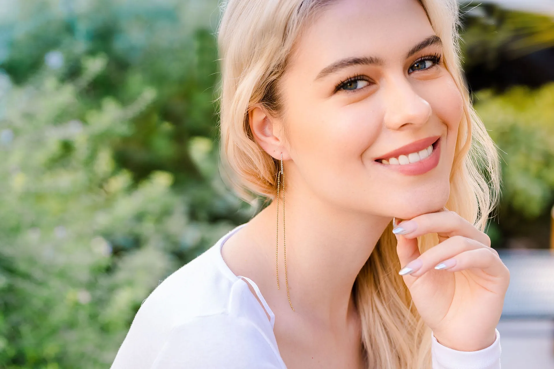 Long Drop Earrings