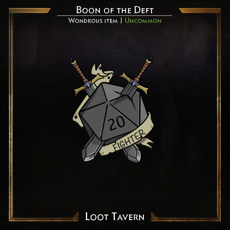 Loot Tavern D&D D20 Class Enamel Pins