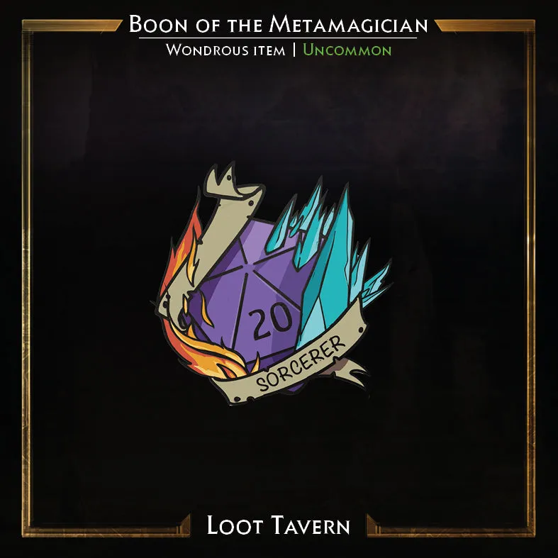 Loot Tavern D&D D20 Class Enamel Pins