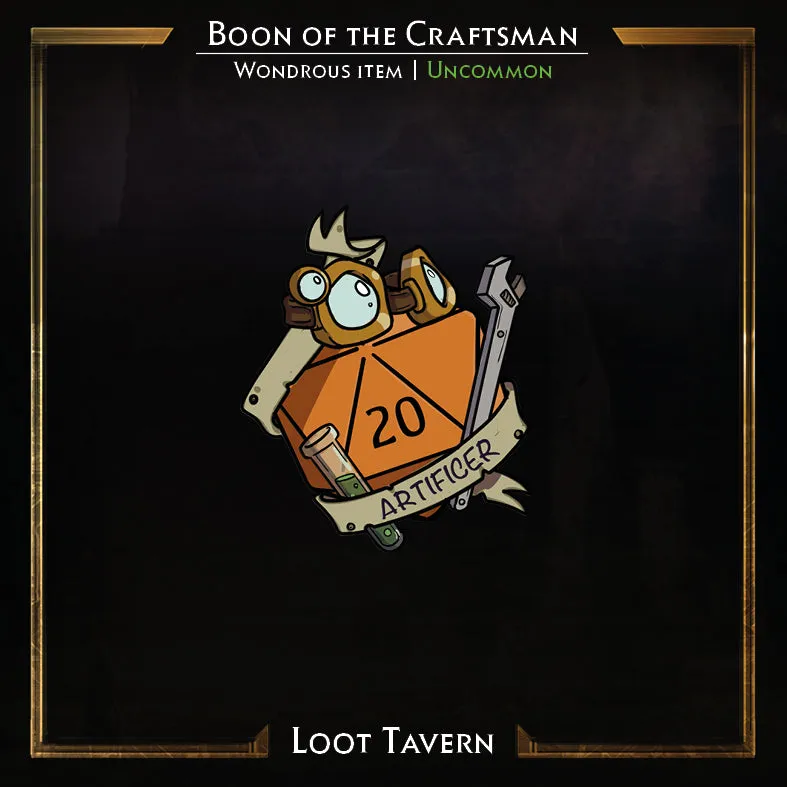 Loot Tavern D&D D20 Class Enamel Pins