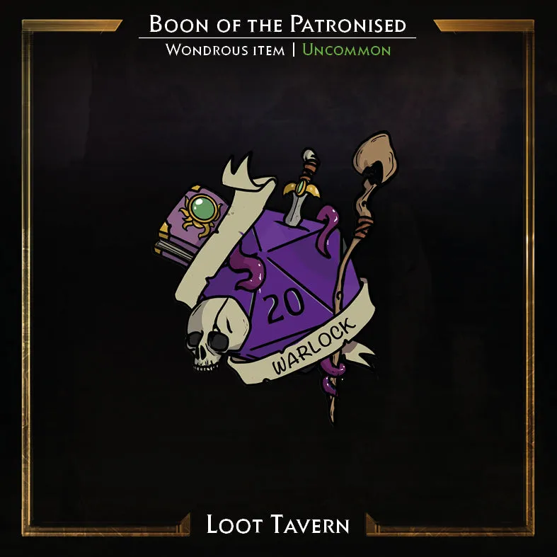 Loot Tavern D&D D20 Class Enamel Pins