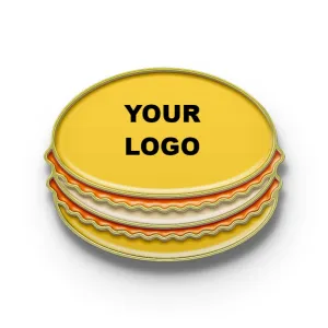 Macaron Pin with Custom Logo