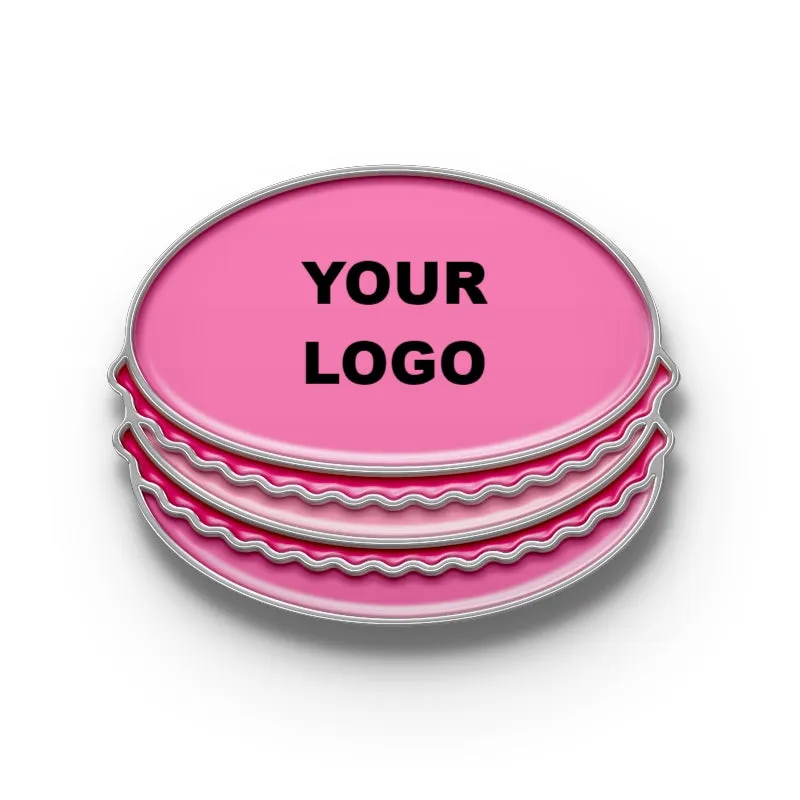 Macaron Pin with Custom Logo