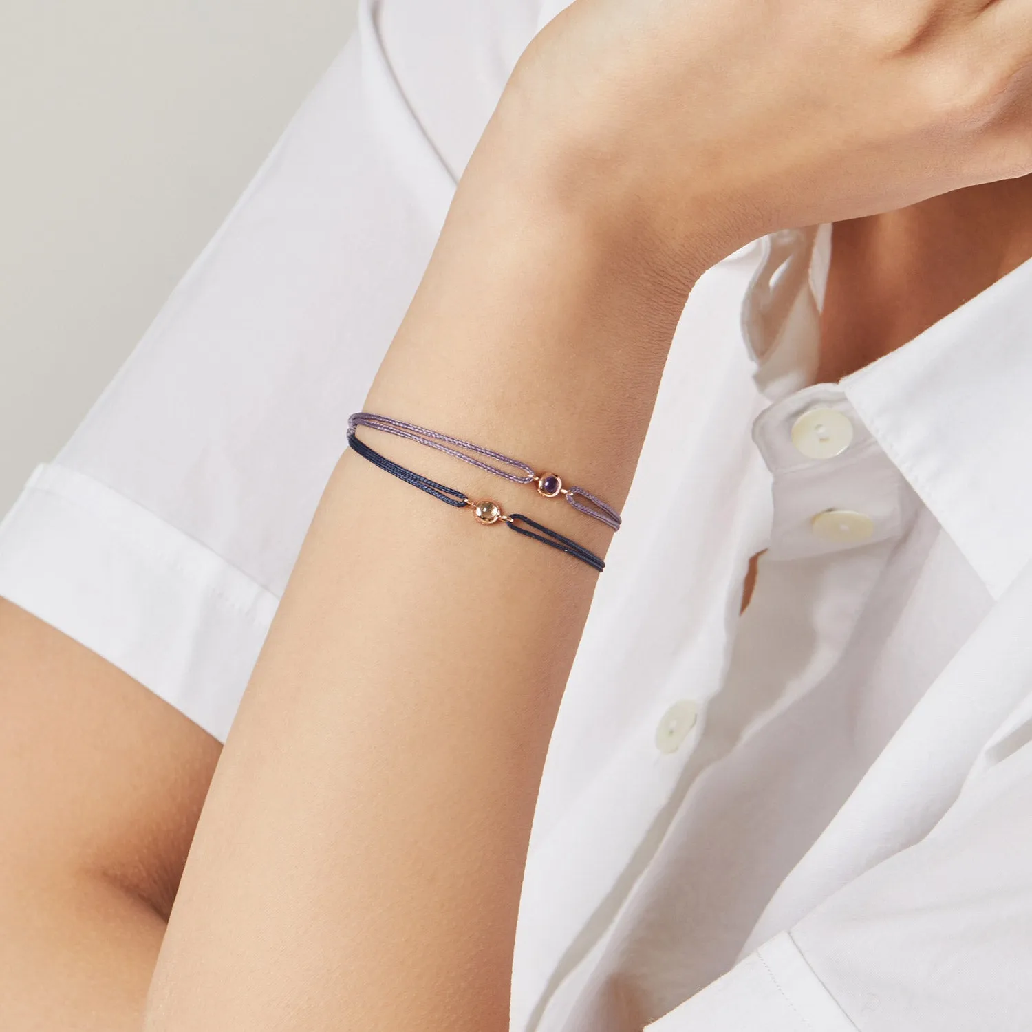 [March Birthstone] Debon D.D Gold Bracelet JDRBRWS033L