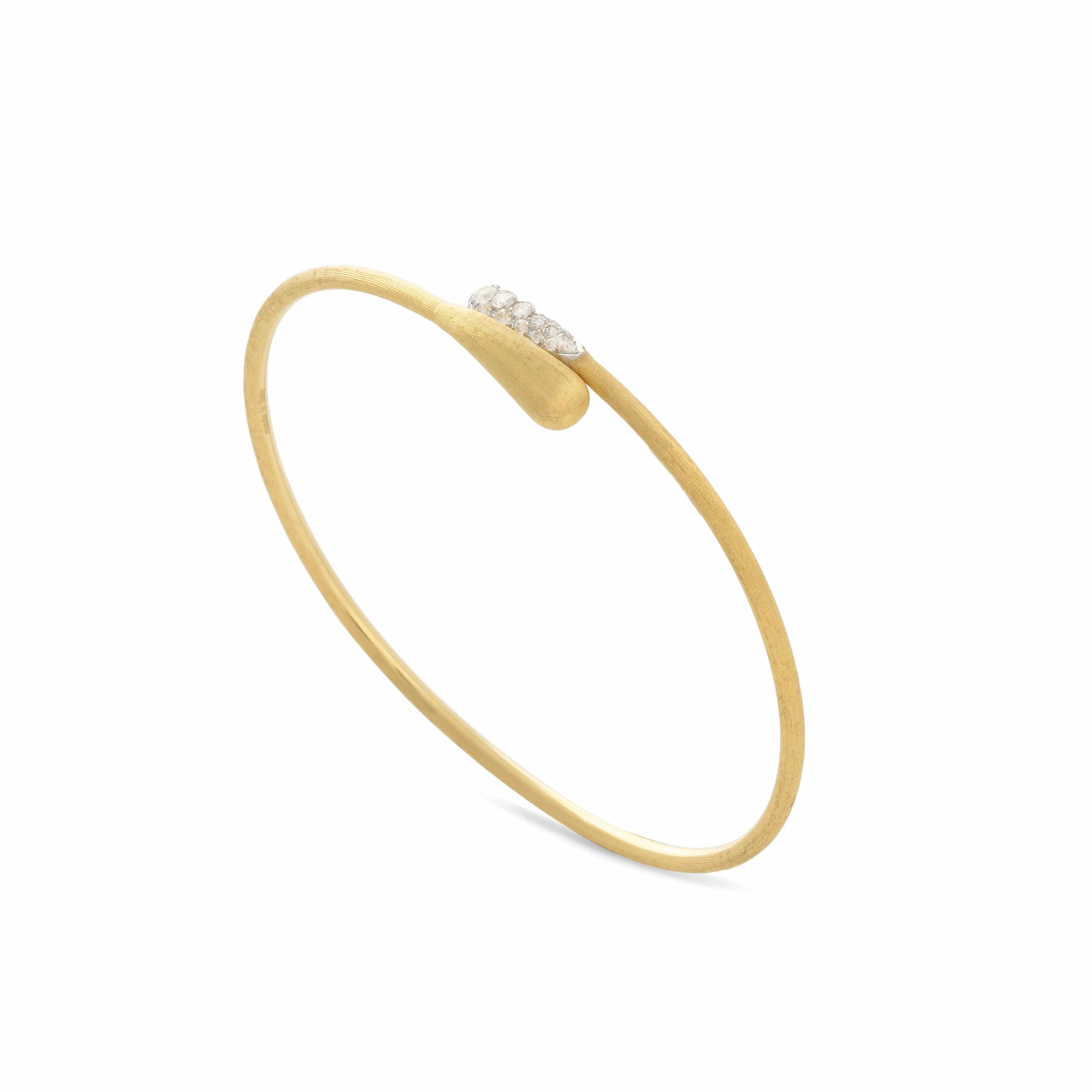 Marco Bicego Yellow Gold and Diamond Lucia Bangle