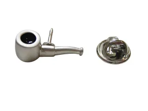 Matte Smoking Pipe Lapel Pin