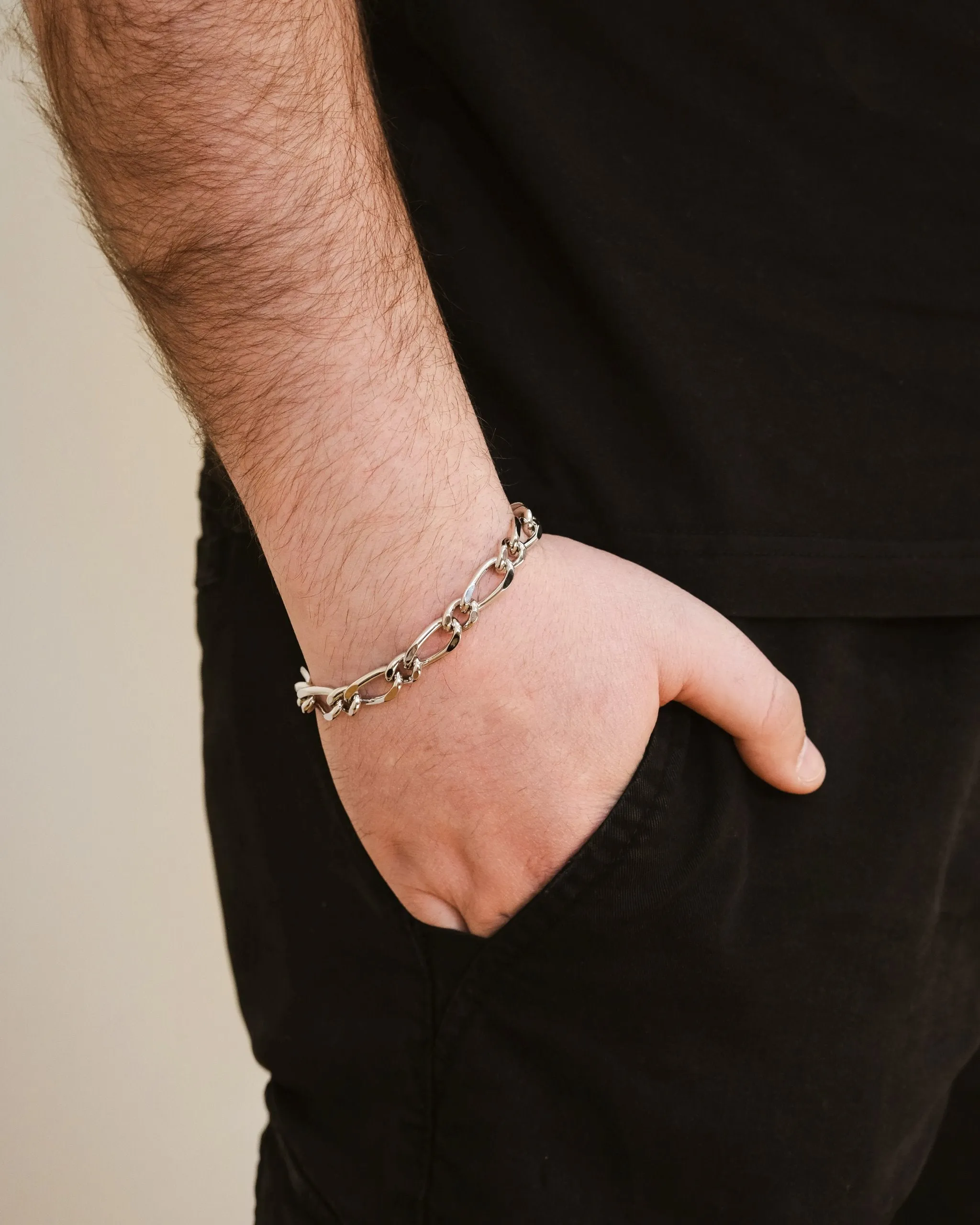 Men's Chunky Chain Link Bracelet