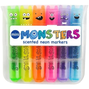 Mini Monster Scented Neon Markers