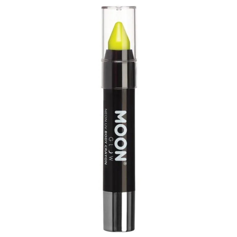 Moon Glow Intense Neon Uv Body Crayons, Yellow