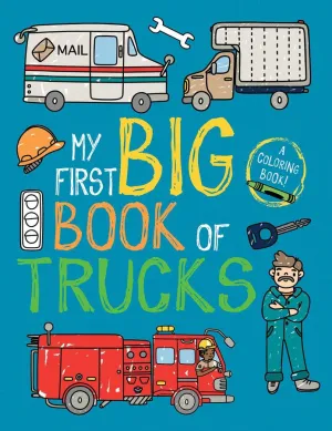 My First Big Book of Trucks by Little Bee Books