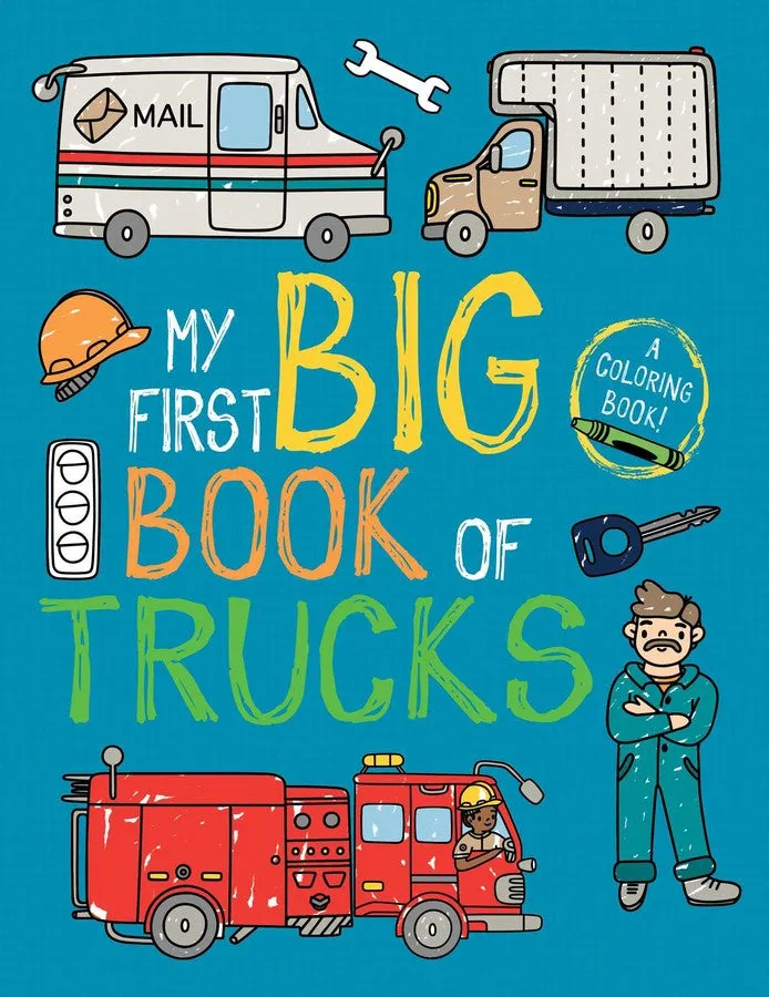 My First Big Book of Trucks by Little Bee Books