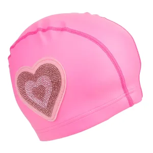 Neon Pink Swim Cap