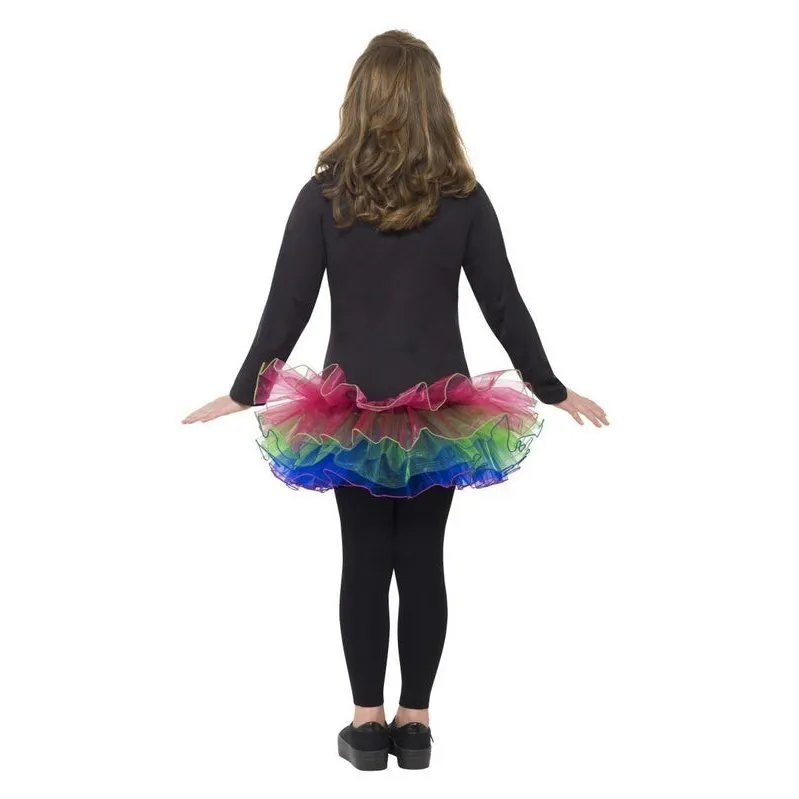 Neon Skeleton Girl Costume