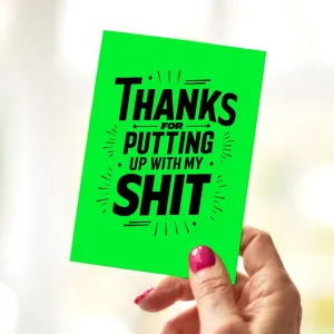 Nice Neons || Putting Up With My Shit