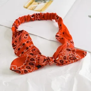 Orange Bandana Haarband