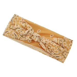 Orange Bandana Headband