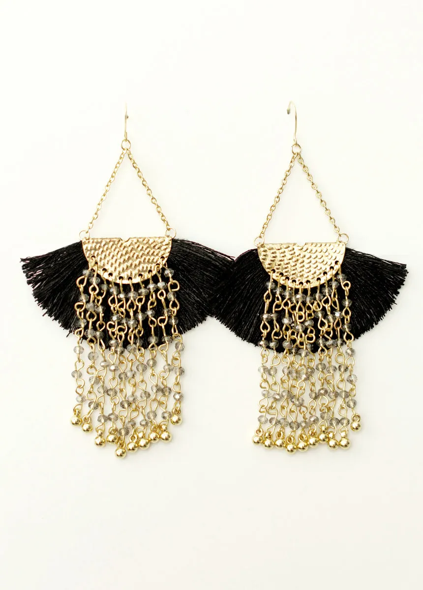 Oraya Earring in Black