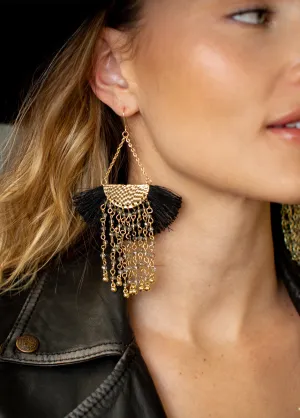 Oraya Earring in Black